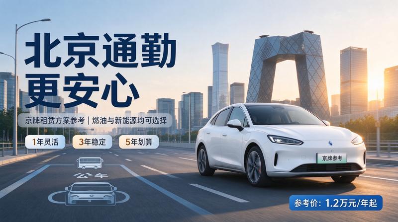 京牌办理流程示意图1